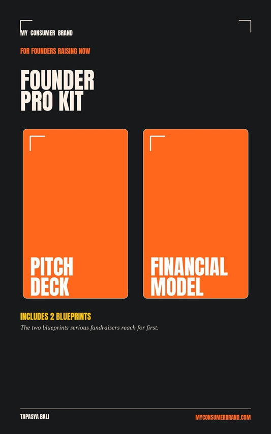 Founder Pro Kit - my consumer brand