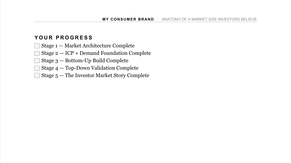 Fundraising Kit - my consumer brand