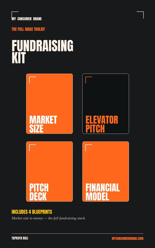 Fundraising Kit - my consumer brand