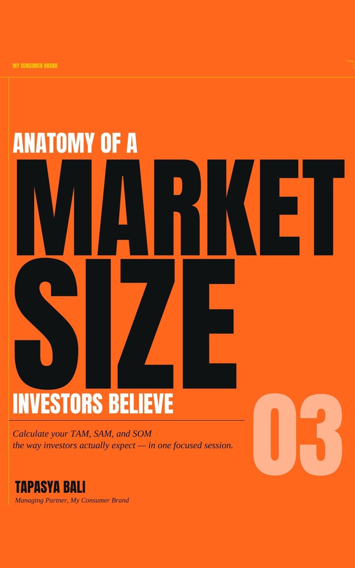 Market Size - my consumer brand